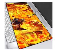 IGIRC Trèfle Noir Tapis De Souris Anime Speed Gaming |Tapis De Souris XXL | 900 X 400Mm Grand Format |Base De 3 Mm D'Épaisseur | Précision Et Vitesse Parfaites, L