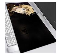IGIRC Trèfle Noir Tapis De Souris Anime Speed Gaming |Tapis De Souris XXL | 900 X 400Mm Grand Format |Base De 3 Mm D'Épaisseur | Précision Et Vitesse Parfaites, J