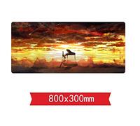 IGIRC Votre Mensonge en Avril Tapis De Souris De Jeu De Vitesse |Tapis De Souris XXL | 800 X 300Mm Grand Format |Base De 2Mm D'Épaisseur | Précision Et Vitesse Parfaites, F
