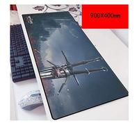 IGIRC Wizard Game 900X400Mm De Monstre De Poche, Tapis De Souris Gaming De Précision Et De Rapidité avec Base De 3Mm D'É Paisseur, pour Ordinateurs Portables, N