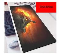 IGIRC World of Tanks 900X400Mm De Monstre De Poche, Tapis De Souris Gaming De Précision Et De Rapidité avec Base De 3Mm D'É Paisseur, pour Ordinateurs Portables, B