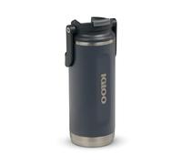 IGLOO Bouteille Thermos Tumbler 16, bouteille en acier inoxydable, anthracite, étanche, 0,45 L