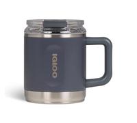 IGLOO Coffee Mug - Mug isotherme en acier inoxydable 430 ml, étanche et double paroi. Parfait pour bureau, voyage et extérieur, maintient boissons chaudes ou froides