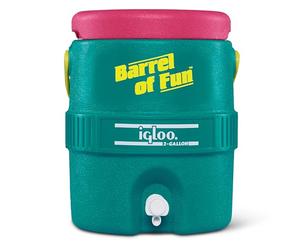 IGLOO Distributeur de Boissons 11,4L - Refroidisseur rétro pour extérieur, Camping & événements - Contenant isolé Robuste pour Boissons fraîches - Fontaine idéale pour Sport & fêtes