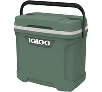 Igloo Ecocool Latitude 30 - Glacière Passive 28L - Glacière avec Porte-gobelets - Réfrigérateur Portable pour la Plage, Pique-niques, Camping - Vert