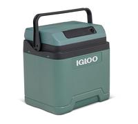 Igloo IE24 AC/DC glacière électrique 24L - 12V et 230V - Glacière compacte pour voiture, camping, camion et bateau - Légère, portable et avec compartiment pour câble