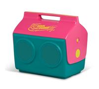 IGLOO KoolTunes Playmate Glacière avec haut-parleurs Bluetooth - Glacière rétro portable pour plage, camping, pique-nique & outdoor - Modèle robuste 13 L avec fonction audio