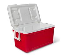 IGLOO Laguna 48 Glacière 45L - Grande Glacière Passive pour Camping, Plage & Loisirs - Boîte Isotherme Robuste pour Boissons & Aliments avec Poignées, Idéale pour Pique-Nique