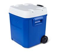 IGLOO Laguna 60 Glacière 56L - Grande Glacière Passive avec roulettes & Poignée Télescopique - Boîte Isotherme Robuste pour Camping, Plage & Loisirs, Idéale pour Boissons & Aliments