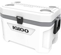Igloo Marine Ultra 51 Glacière, 51 Litre, Blanc/Gris