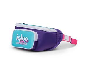 Igloo Rétro Collection 90s Sac Banane Portable Violet