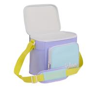 IGLOO Retro Square Lunch Bag - Lilac - Sac isotherme avec bandoulière - Capacité de 6,6 litres