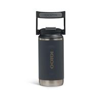 IGLOO Thermoflasche Tumbler 12, Edelstahl-Trinkflasche, anthrazit, auslaufsicher, 0,35 L