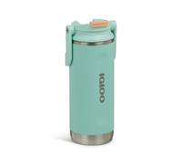 IGLOO Tumbler 16 - Bouteille isotherme inox 450 ml, verte, étanche, compatible lave-vaisselle et boissons gazeuses. Sans BPA, idéale pour sport, plein air et camping