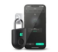 Igloohome Padlock Lite Cadenas intelligent avec empreinte digitale Noir