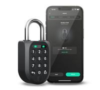 igloohome Smart Padlock 2 - Cadenas Connecté à Code, Cadenas Robuste et Sécurisé, Serrure Numérique d’Extérieur, Étanche, Antivol, Haute Sécurité, Bluetooth, Fonctionne Hors Ligne (Padlock 2)