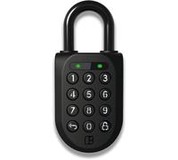 igloohome Smart Padlock 2 - Cadenas Connecté à Code, Cadenas Robuste et Sécurisé, Serrure Numérique d’Extérieur, Étanche, Antivol, Haute Sécurité, Bluetooth, Fonctionne Hors Ligne (Padlock 2)