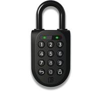 igloohome Smart Padlock 2 - Cadenas Connecté à Code, Cadenas Robuste et Sécurisé, Serrure Numérique d’Extérieur, Étanche, Antivol, Haute Sécurité, Bluetooth, Fonctionne Hors Ligne (Padlock 2)