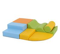 IGLU Soft Play 6 Blocs de Construction en Mousse, Jouets éducatifs (Couleurs claires)
