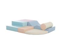 IGLU Soft Play 6 Blocs de Construction en Mousse Jouets éducatifs (Pastel)
