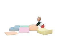 IGLU Soft Play 6 Blocs de Construction en Mousse Jouets éducatifs (Pastel Light)