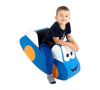 IGLU Soft Play Cheval à Bascule, Jouets Éducatifs pour Enfants, Banane, Balance (Bleu)