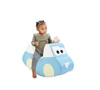 IGLU Soft Play Cheval à Bascule, Jouets Éducatifs pour Enfants, Banane, Balance (Bleu Pastel)
