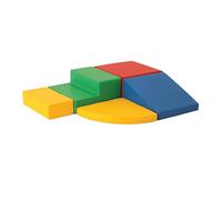 IGLU Soft Play - Lot 5 blocs mousse Corner Climber - Motricité bébé - Multicolore