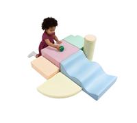 IGLU Soft Play Explorer 6 Éléments Parcours de Motricité (Pastel)