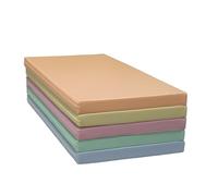 IGLU Soft Play Tapis de sécurité Doux pour atterrissage en Cas d'accident - Dimensions : 100 cm x 50 cm x 5 cm - 5 pièces (Pastel)