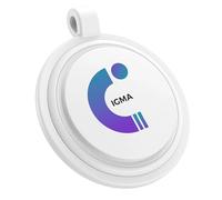 Igma Localisateur Bluetooth compatible avec localiser mon iPhone Apple : sans carte SIM sans limite de distance sans abonnement, 1 an de batterie (animaux, bagages, clés, portefeuille) (AIRTAG)