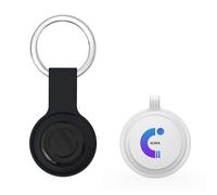 Igma Porte-clés Airtag Localisateur Bluetooth compatible avec Localiser mon iPhone Apple : sans carte SIM sans limite de distance sans abonnement, 1 an de batterie (animaux, bagages, clés, portefeuill