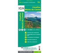 Ign 75 000 Touristische Wke 16 Cézaillier
