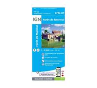 IGN – Carte topographique – Forêt de Mormal – Top 25 2706 Ouest – 1:25 000