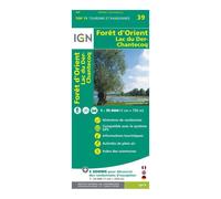 IGN - Foret D'Orient / Lac Du Der - Carte topographique - Taille unique
