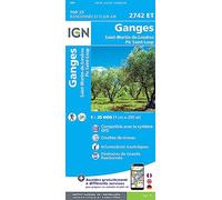 IGN Ganges.Saint-Martin-De-Londres Pic Saint-Loup - Carte topographique
