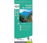 IGN – Gorges du Verdon – 1 : 16 500
