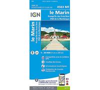IGN Carte 4503MT Marin Rivière-Salée Presqu'île des Trois-Îlets - PNR