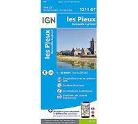 IGN Les Pieux/Barbeville-Carteret - Carte topographique