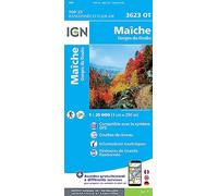 IGN 3623OT Maiche Gorges du Doubs