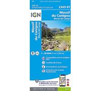 IGN Carte topographique Massif du Canigou 2349ET 1:25 000 Taille unique