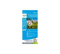IGN Carte 3641ET Moyenne Tinée La Colmiane - Valdeblore Parc national du Mercantour 1:25 000