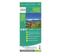 IGN Pyrénées-Catalanes / Font-Romeu / Massif-Du Canigou - Carte topographique Taille unique