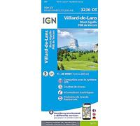 IGN – Carte de randonnée TOP 25 – Villard-de-Lans / Mont Aiguille (3236 OT)