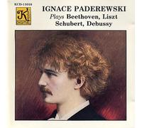 Ignace Paderewski Plays Beethoven, Liszt, Schubert & Debussy