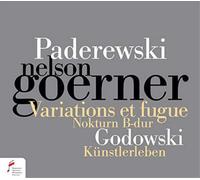 Ignacy Jan Paderewski Paderewski: Variations Et Fugue/Nokturn B-dur (CD) Album