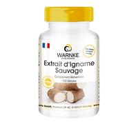 Igname Sauvage - Extrait - 100 gélules- Végétarien - 20% de diosgénine, vitamine C et E bêta-carotine, zinc et sélénium | Warnke Vitalstoffe - Qualité des pharmacies allemandes