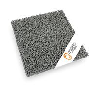 Ignifuge 123 - Filtre à poussière fine pour cheminée 300 x 300 x 25 mm - Filtre à particules fines pour équiper les cheminées et poêles - Réduction des poussières fines grâce aux filtres en céramique