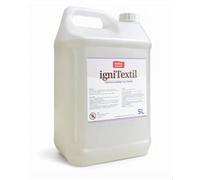 Ignifuge Textile M1 5L avec pulvérisateur - Traitement Anti-feu Tissus très léger ou 20 m², Rideaux, décors - Attestation Norme M1 - Fabrication française - Antifeu Discount