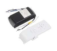 Igniport Télécommande de rechange pour ventilateurs jusqu'à 50 m de portée | Matériau PC robuste, design durable, couleur blanche, touches ergonomiques pour une réponse rapide